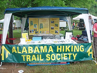 Alabama Hiking Trail Society's 2010 Earth Day Mobile Bay exhibit