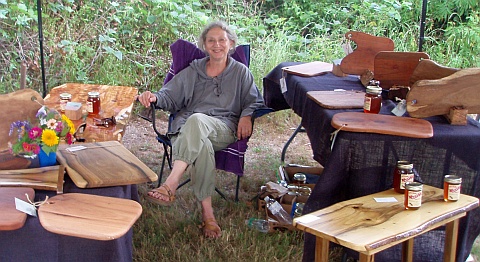 Allie Hyde w Wood Art and Honey 2011