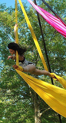 Aerial Silk Performance by Jennifer Smith